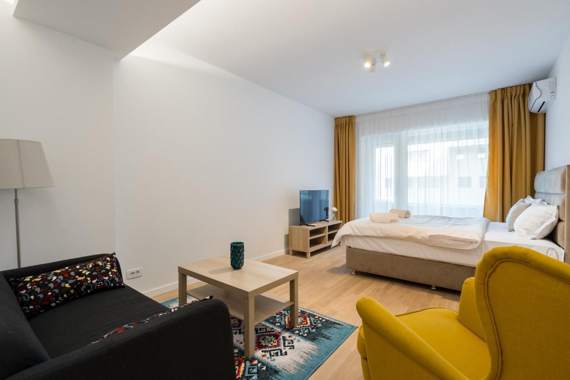 Zen Studios - Central Escape With Parking Bukarest Eksteriør billede